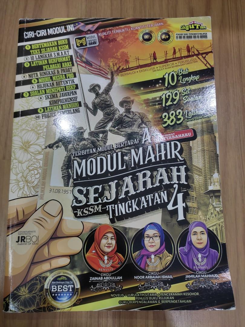 Jawapan Modul Sejarah Tingkatan 4 Kssm