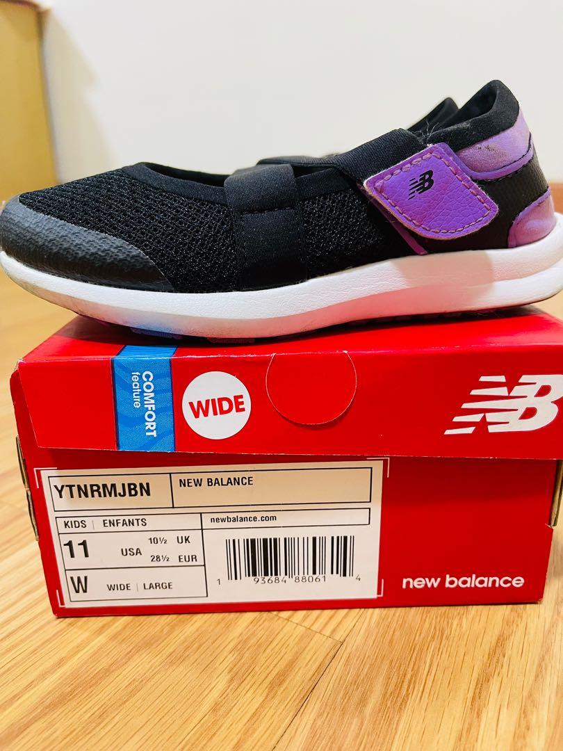New Balance girl Mary Jane sneaker shoes YTNRMJBN
