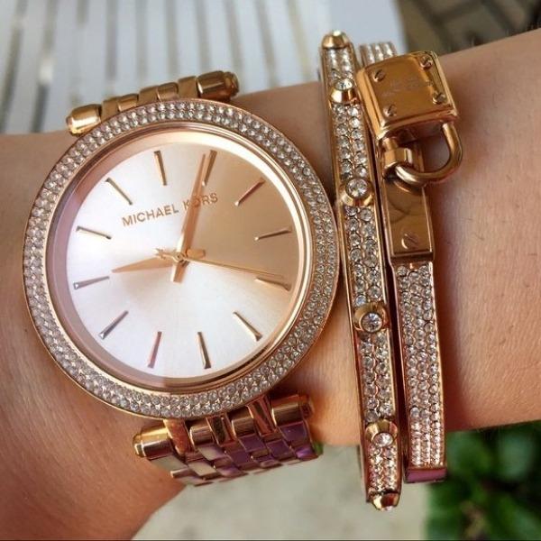 NEW Michael Kors Darci Stainless Steel Ladies Watch MK3192