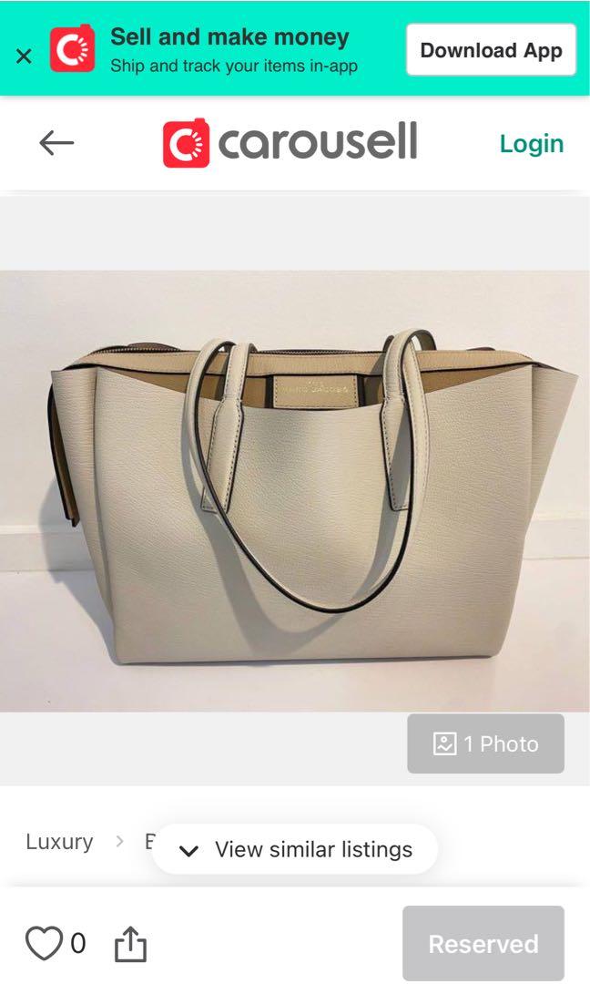 Marc jacobs shop oversized tag tote