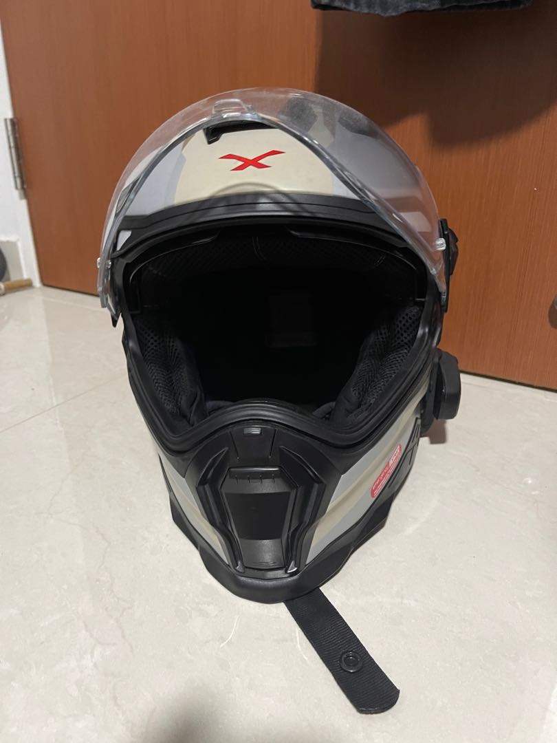 NEXX Full Face Helmet W/ SENA Bluetooth 