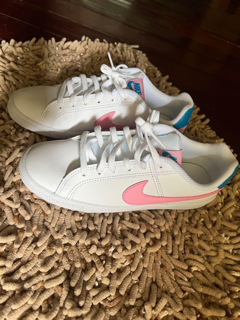 Nike court royale white pink outlet