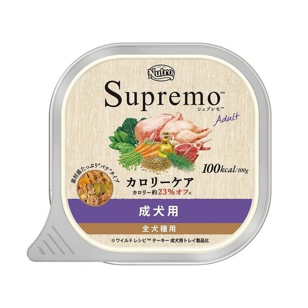 Nutro Supremo Calorie Care 成人狗罐頭100 克x 24, 寵物用品, 寵物