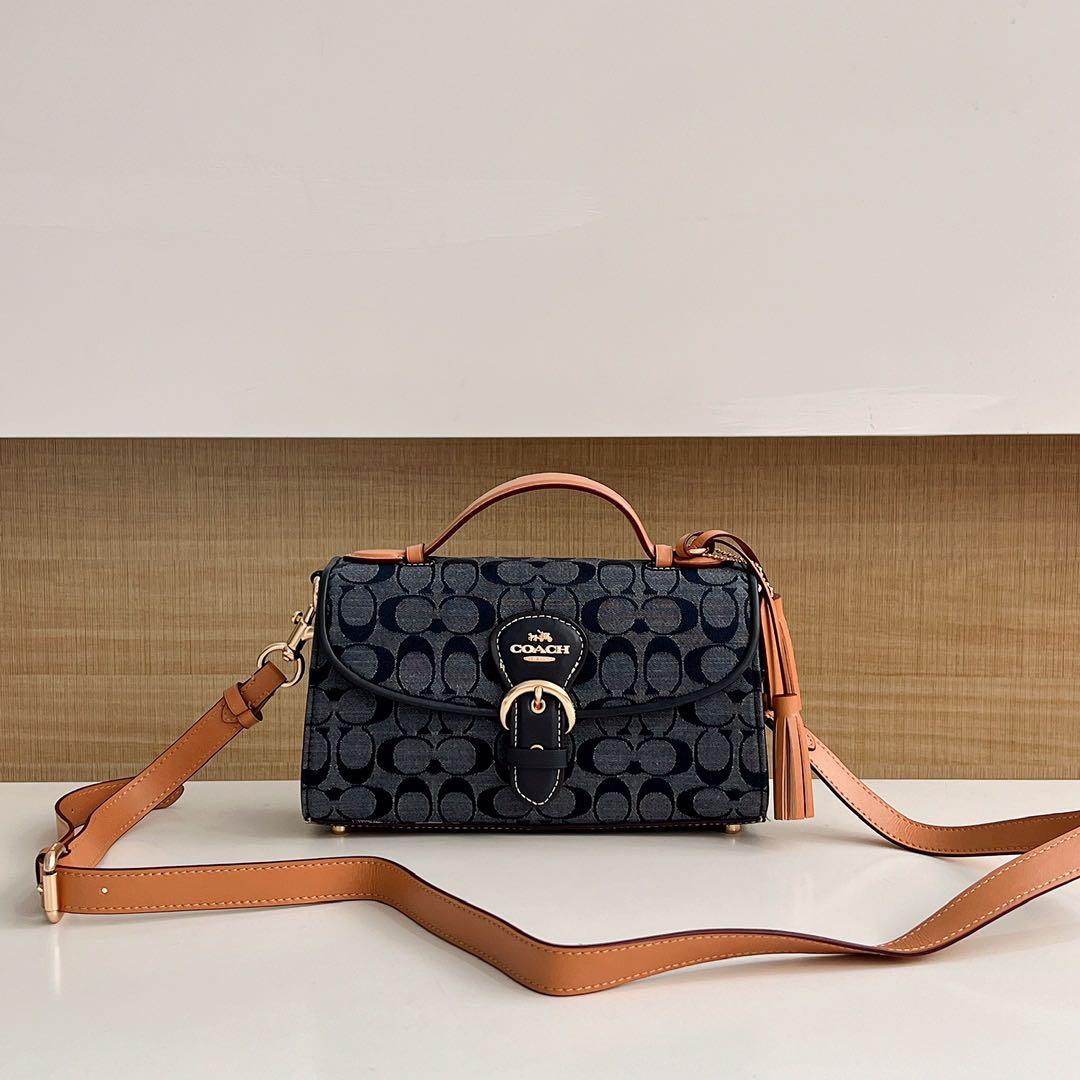 Coach cheap denim crossbody