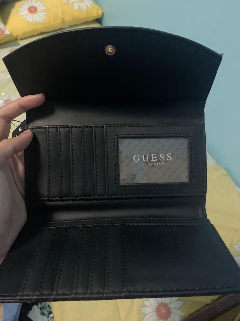 Original Guess Trifold Wallet, Women's Fashion, Bags & Wallets, Wallets
