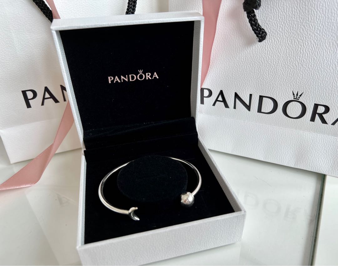 Pandora bangle moon and stars clearance