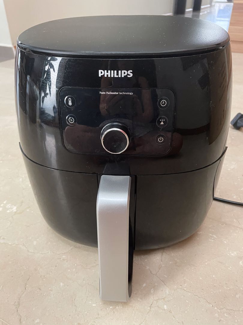Philips Air Fryer XXL Twin Turbostar HD9654, TV & Home Appliances
