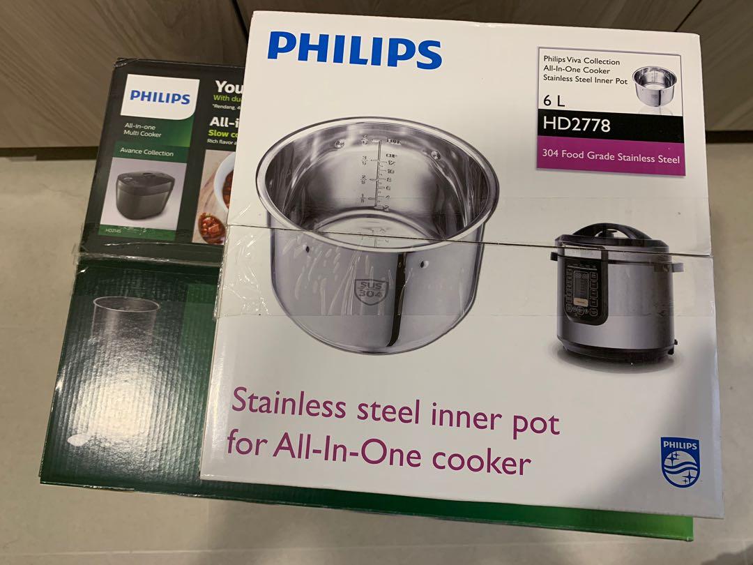 Philips Multicooker Philip Pressure Cooker Stainless Steel Inner