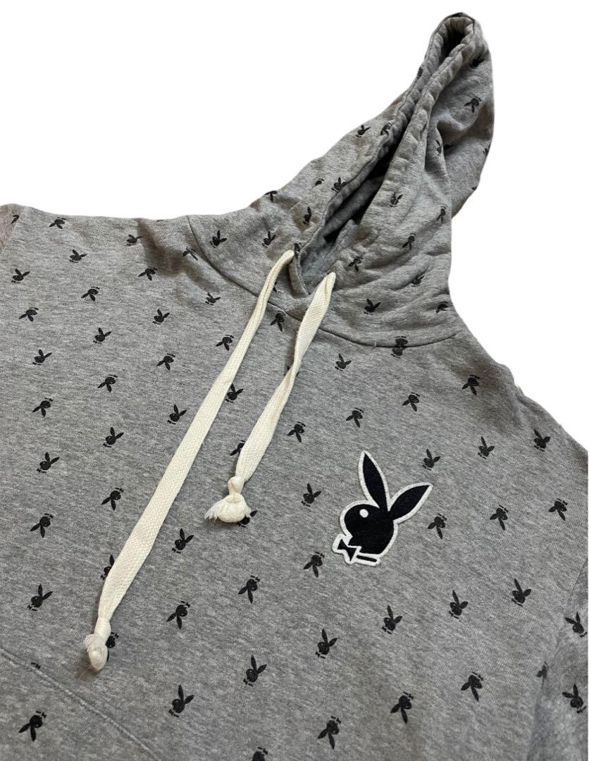 Playboy all best sale over print hoodie