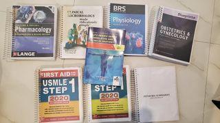 PLE Medical Board Review Materials Physician Licensure Exam BRS Blueprints USMLE Harrisons