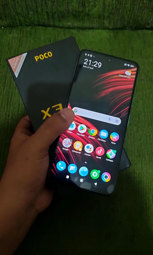 Poco X3 Gt Fullset Pemakaian Baru 3 Bulan Telepon Seluler And Tablet Ponsel Android Xiaomi Di 3522