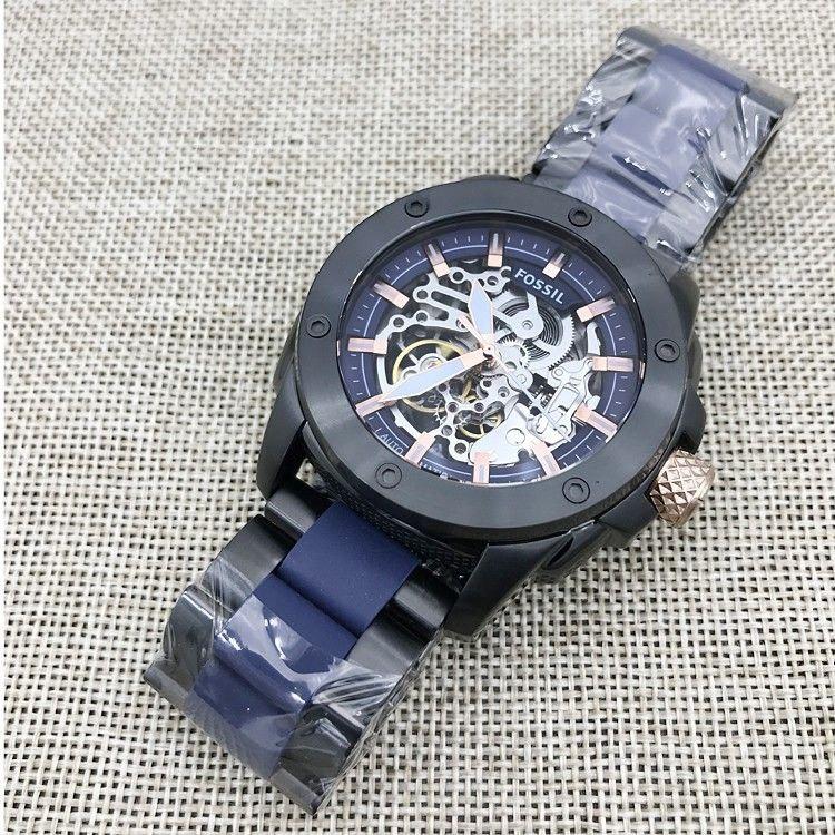 READY STOK Fossil Original Modern Machine Automatic Two Tone