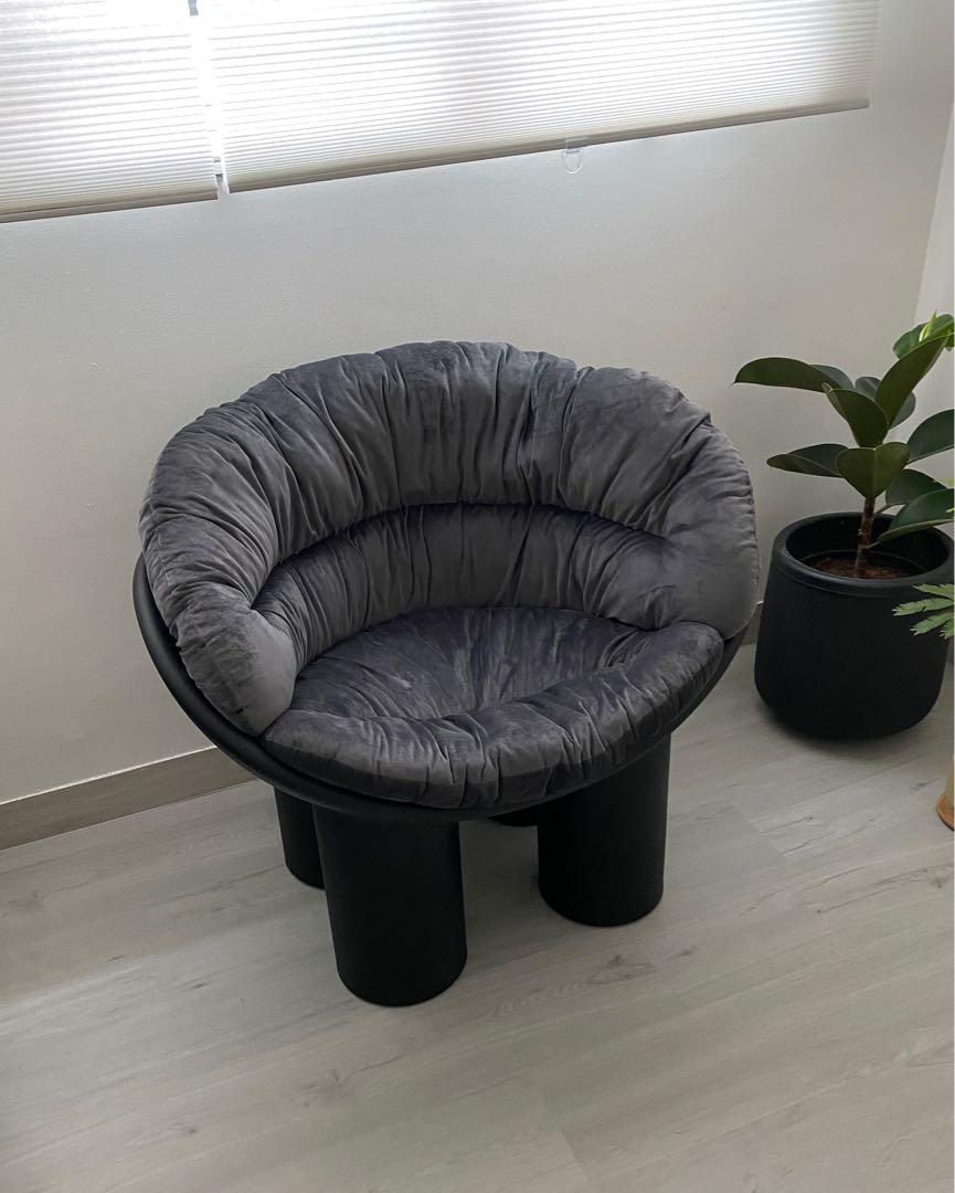 Roly poly hotsell chair with cushion