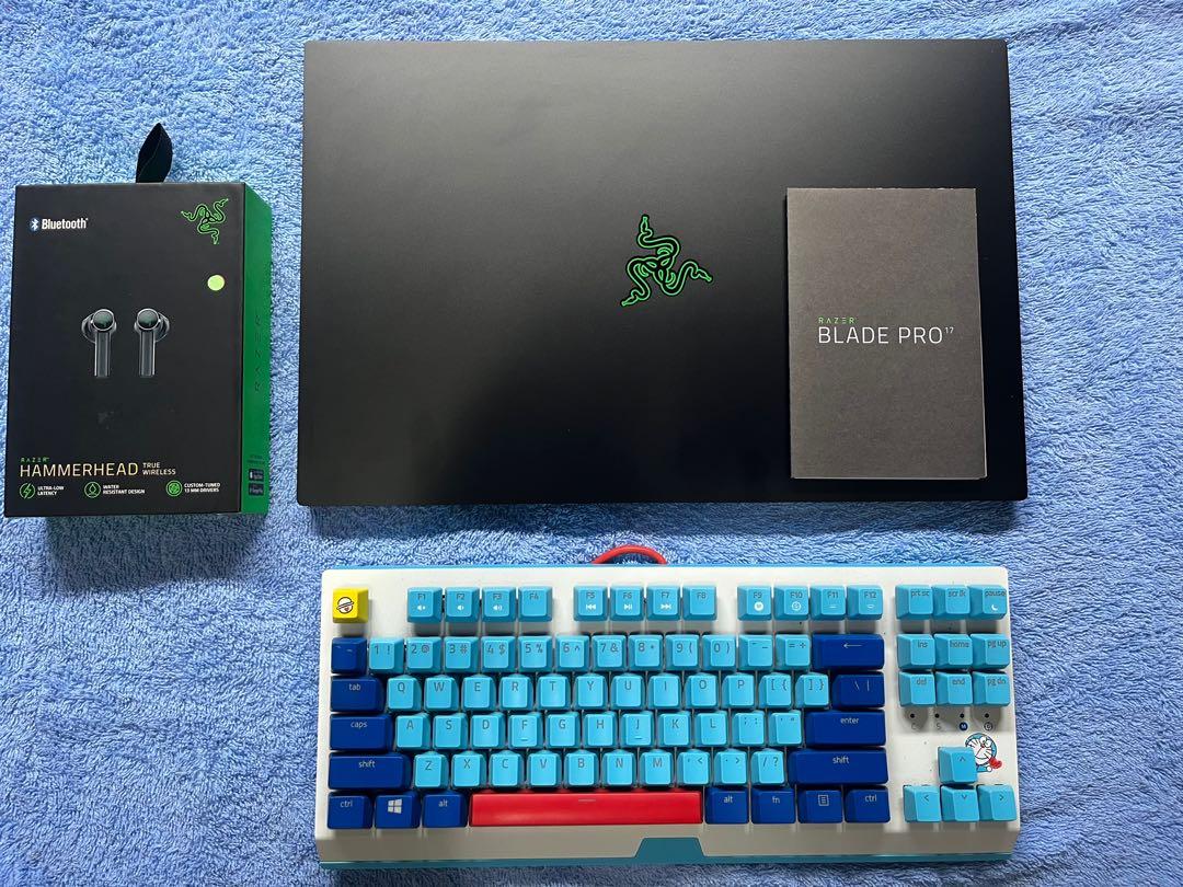 Rtx3070 Razer gaming laptop (Category: Laptops & Notebooks) located in Makati City. Submitted by luisbiton (Listing ID 1153584268, Image 3). Description: Razer Blade Pro 17 2021 Gaming laptop Intel i7 10875h Nvidia RTX3070 vcard 512gb ssd nvme m2 16gb ram ddr4 Wifi6 Bluetooth Hdmi Usb3.0 Usb C SD Card slot Per key rgb chroma keyboard Windows 10 Perfect portable gaming unit Can do heavy video editing Photo editing Ultra pristine condition No scrat