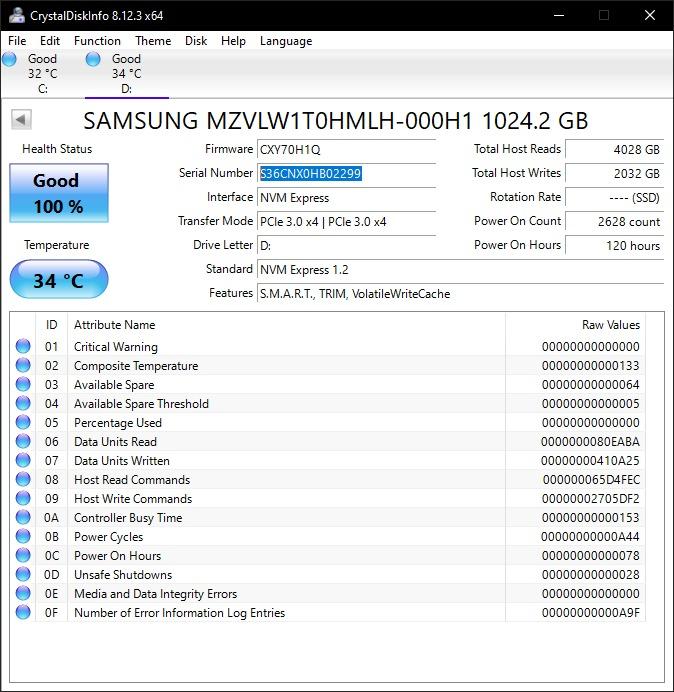 Pm961 1tb shop