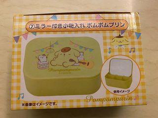 Sanrio Kuji Pompom accessories box with mirror