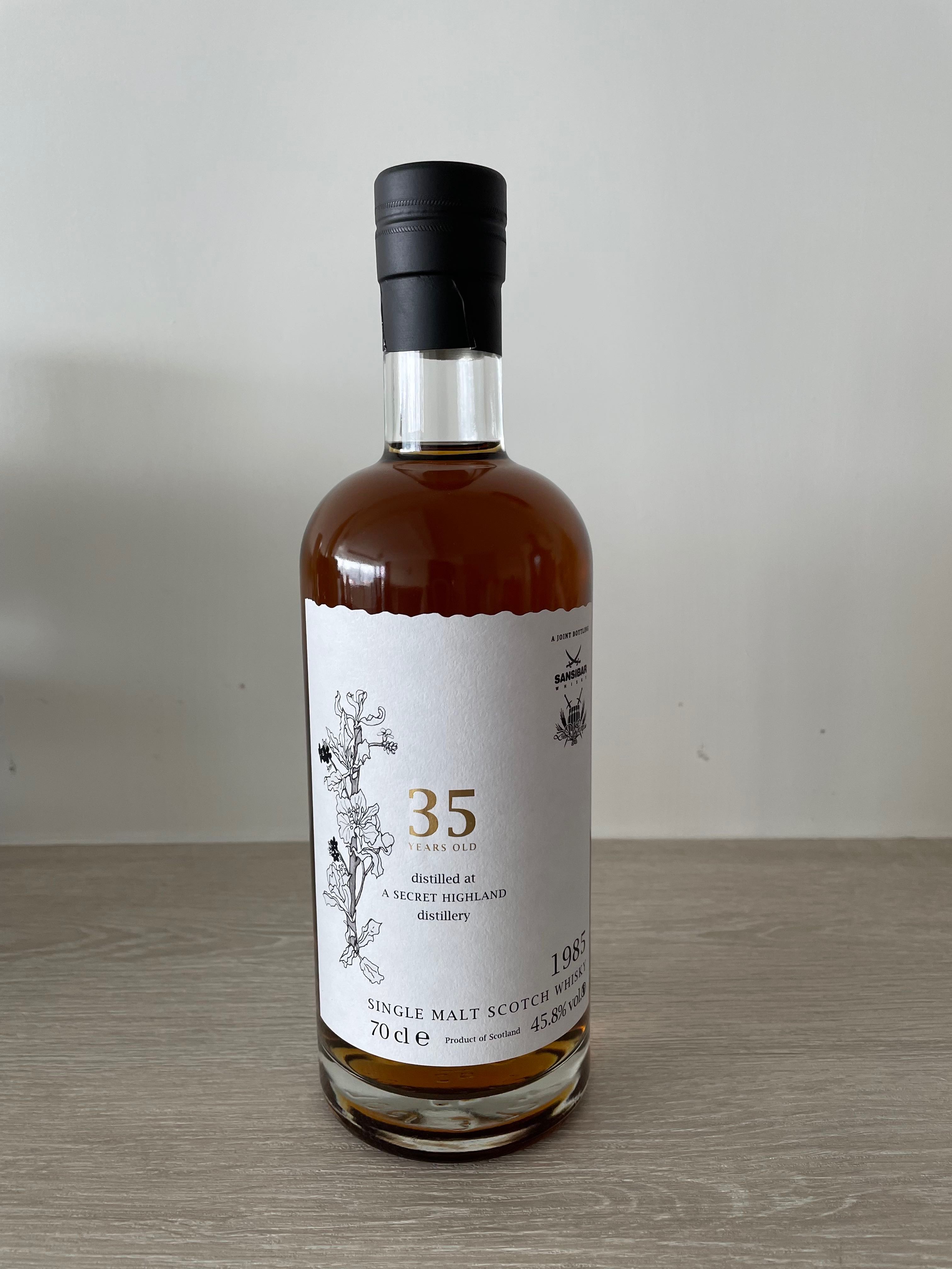 Secret Highland 1985 35y 空瓶｜飲料・酒