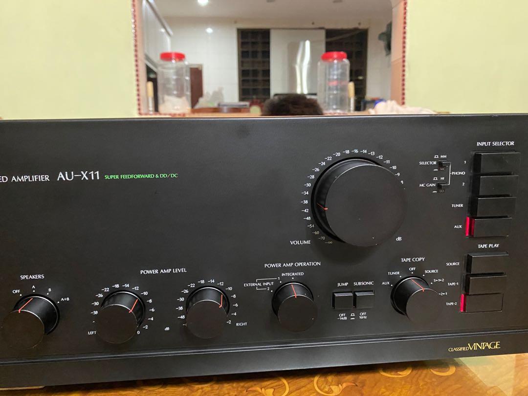 SANSUI AU-X11 Master integrated DC amplifier, Audio, Soundbars