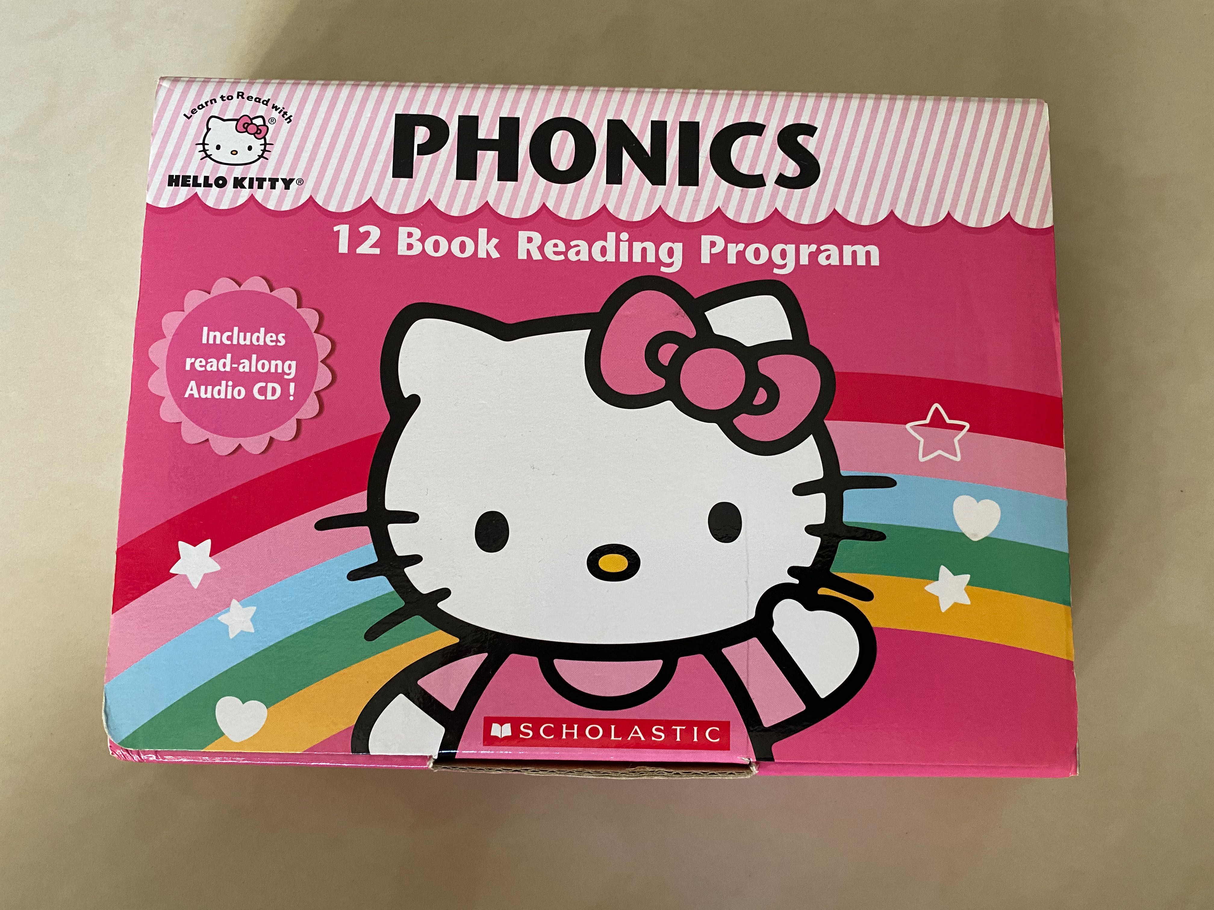 Scholastic Phonics Reading Program Hello Kitty 12 Books Hobbies Scholastic phonics reading program hello kitty 12 books hobbies