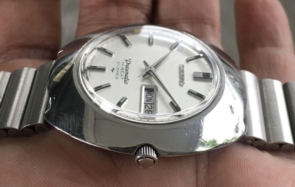 Seiko Pressmatic Hi beat, Men's Fashion, Watches & Accessories, Watches on  Carousell