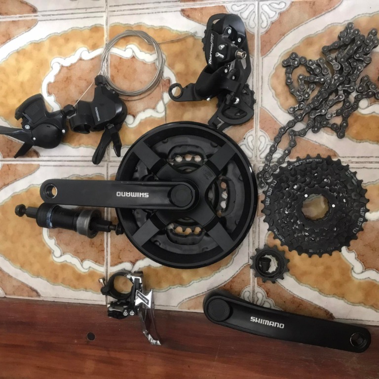shimano bicycle components