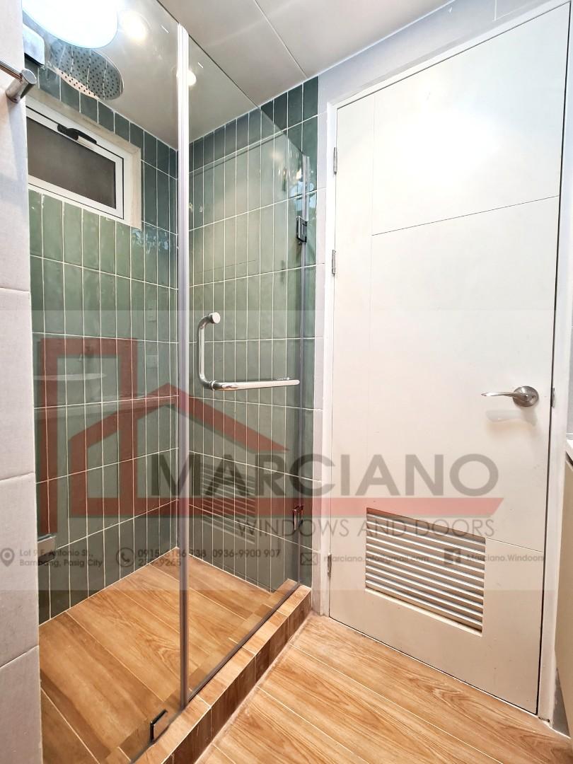 Shower Enclosure Frameless Glass - 040722 (Category: Bathroom & Kitchen Fixtures) located in Pasig City. Submitted by marciano.windoors (Listing ID 1153686389, Image 1). Description: Need professional help to install a new shower in your bathroom? Free Estimate, Free Delivery and Installation 24/7 Chat Support I Call NOW! 📞 0936 9900 907 / 0915 618 6738 ☎️ (02) 7 239 9265 📧 https://marciano-glassanddecor.com 📍 G/F Lot 9- F Antonio Street, Bamb