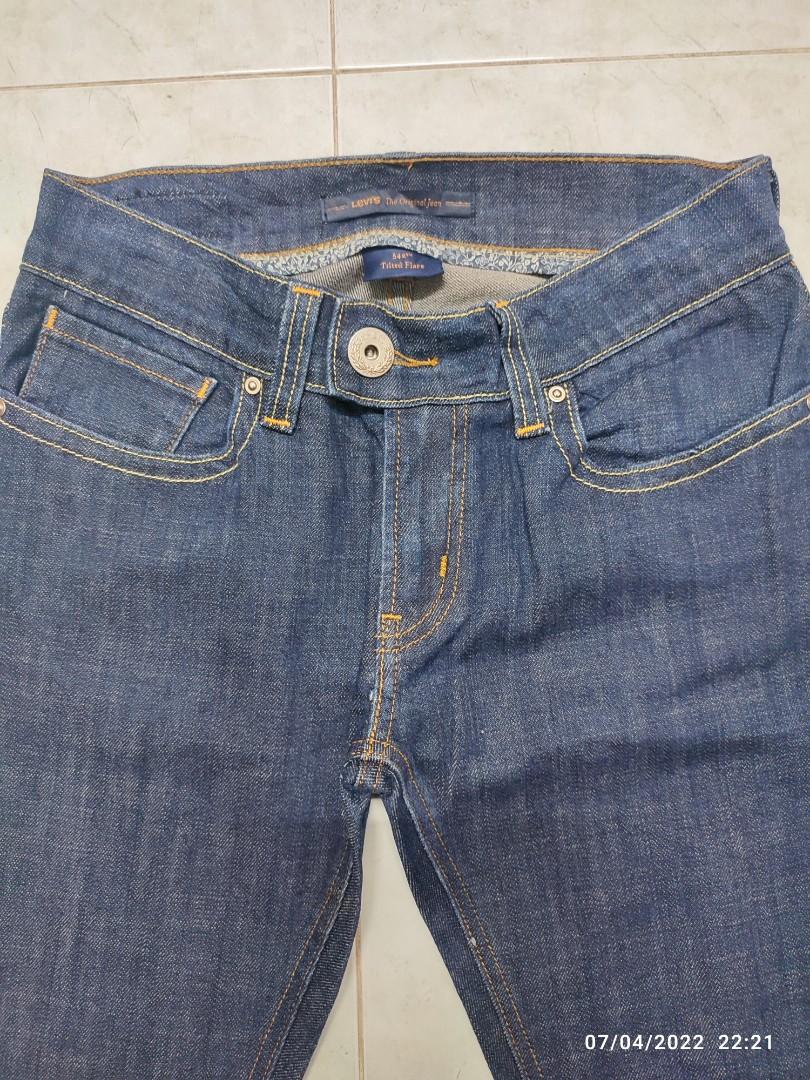 Levis 542 tilted flare jeans hotsell