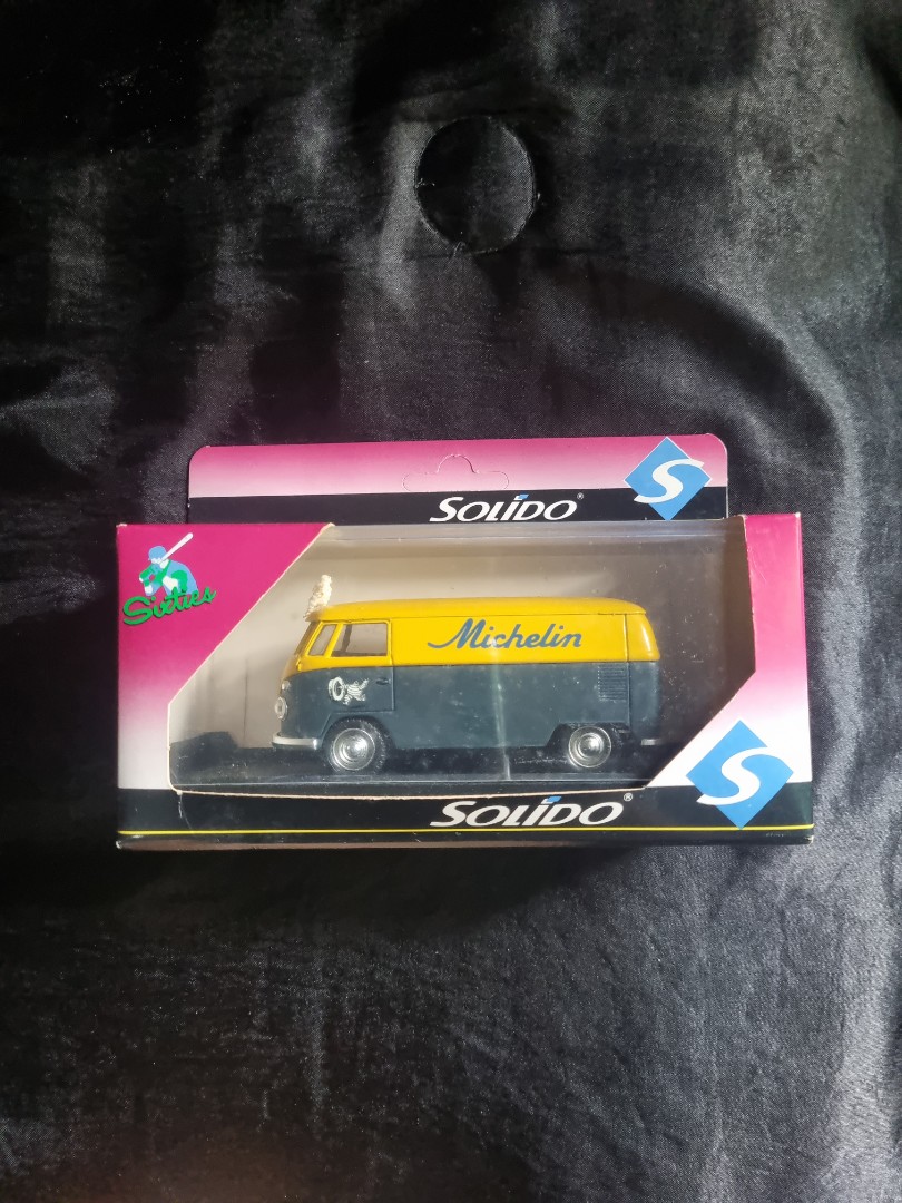 Collection Solido – Combi Volkswagen 1966 – 1/19e – Publicité Michelin – Occasion