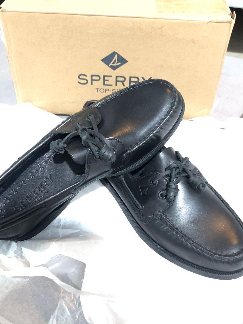 Sperry top sider black 8.5, Men's 