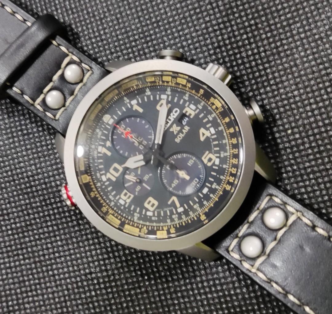 SSC421P1 HARI RAYA OFFER for NEW SEIKO SOLAR PROSPEX 100M FLIGHTMASTER CHRONOGRAPGH SPORTS WATCH Mobile Phones Gadgets Wearables Smart Watches on Carousell