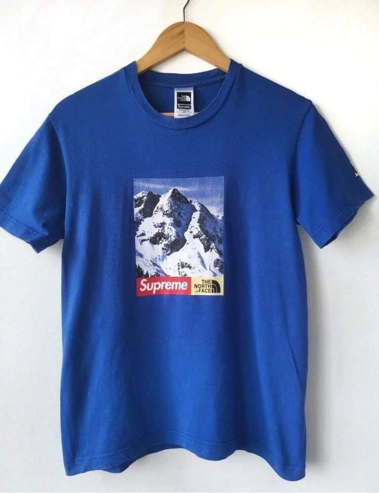 Supreme x north cheap face mountain tee
