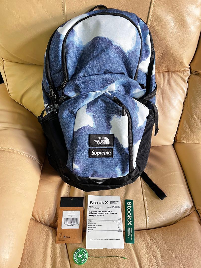 Supreme Indigo Backpack, 男裝, 袋, 背包- Carousell