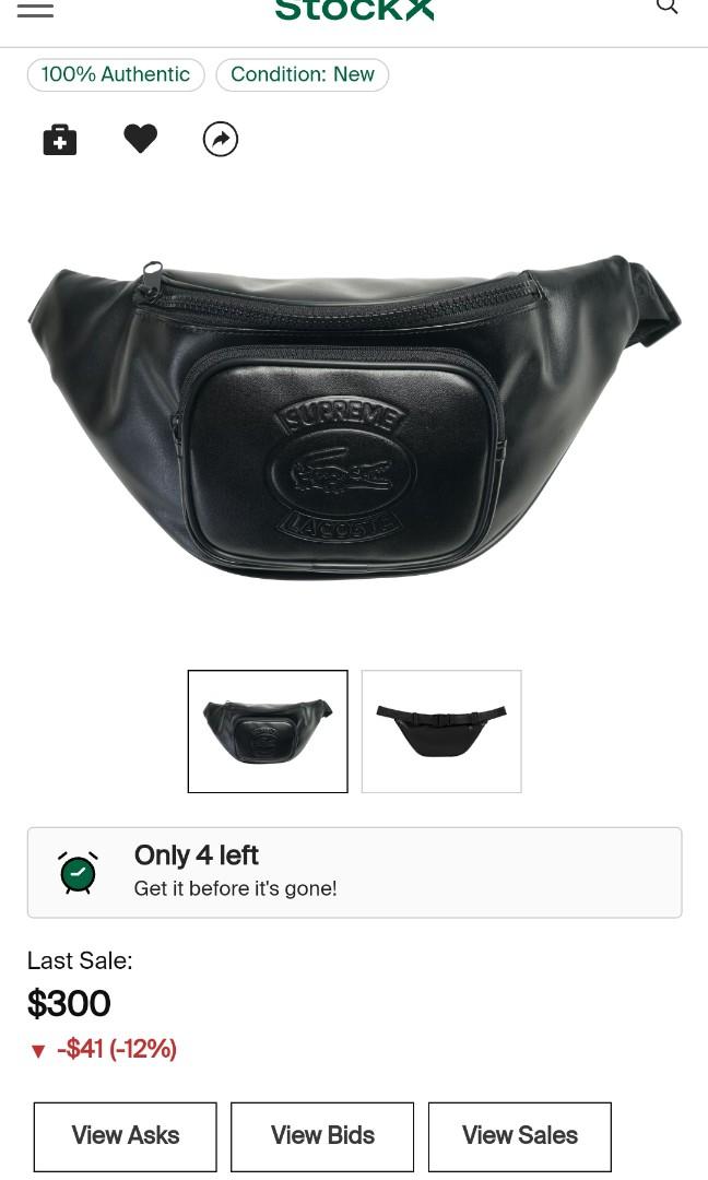 Lacoste supreme waist bag top