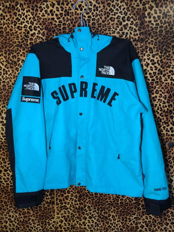 Supreme the north face arc logo mountain parka teal hotsell