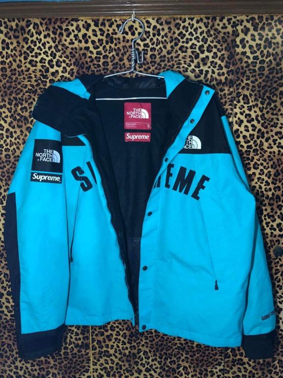 Supreme The North Face Arc Logo Mountain Parka Teal