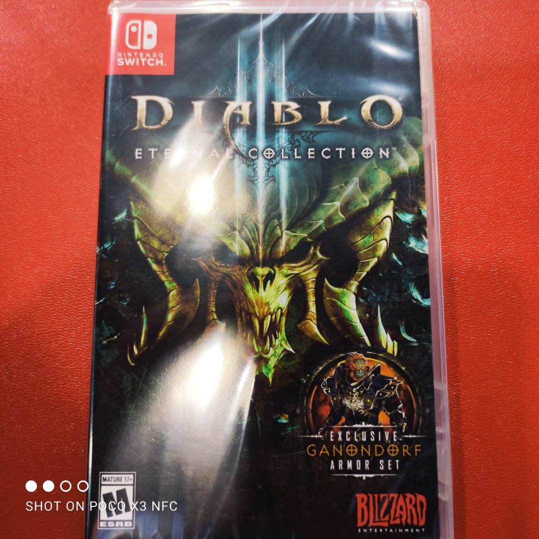 SWITCH DIABLO 3 ETERNAL COLLECTIO(US) (Category: Nintendo) located in Makati City. Submitted by yomyom_onlineshop (Listing ID 1153612244, Image 1). Description: For Sale Only Brandnew Sealed No To trade Delivery within the day Taguig Market Market Can book Via lalamove Less Time Less Effort Cod,Gcash,Banktransfer.