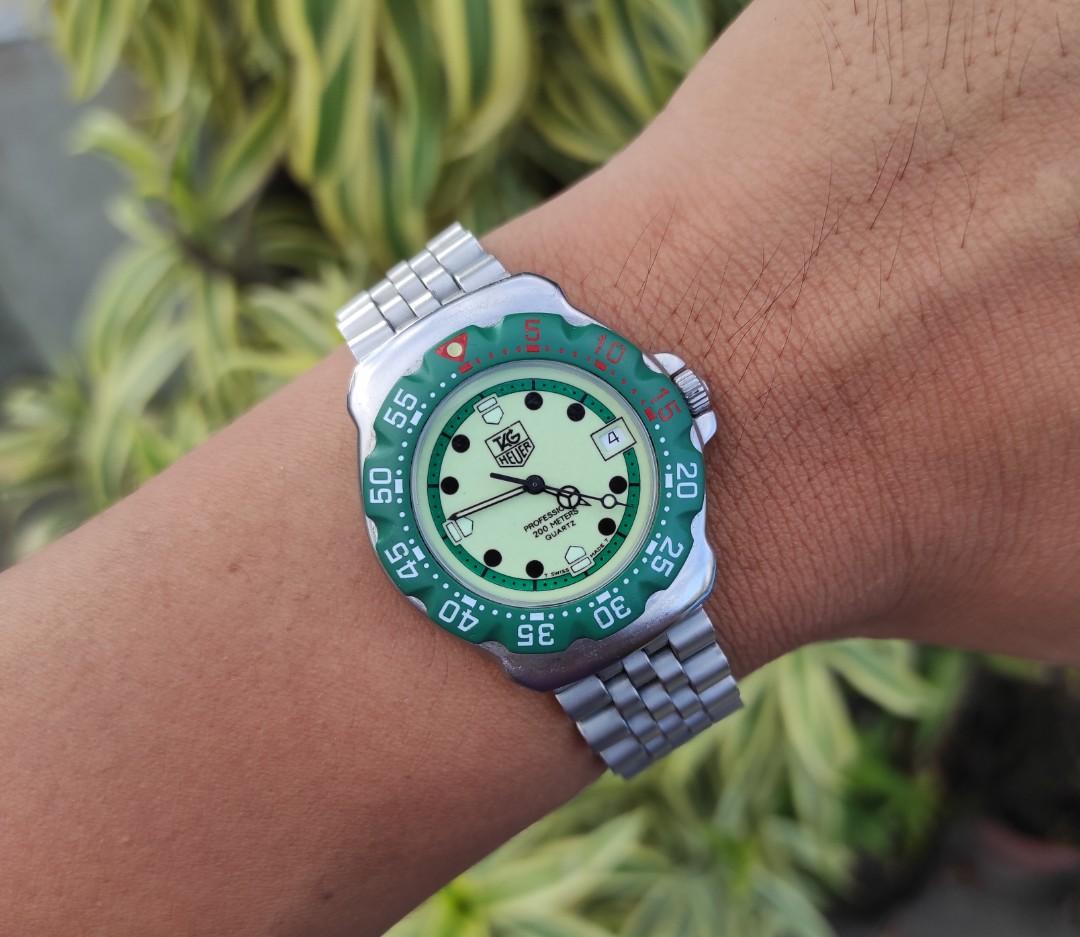 Tag heuer green 2025 formula 1