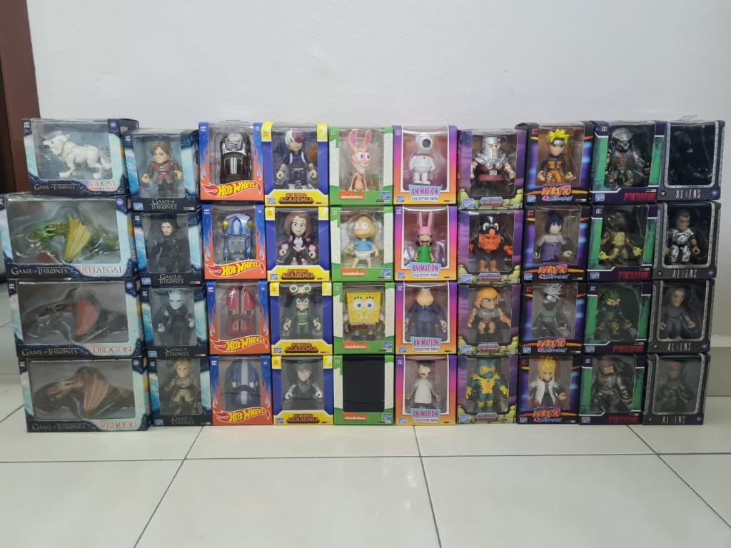 The Loyal Subjects Aliens Animation Collector Pack Game Of Thrones Hot Wheels Masters Of The Universe My Hero Academia Naruto