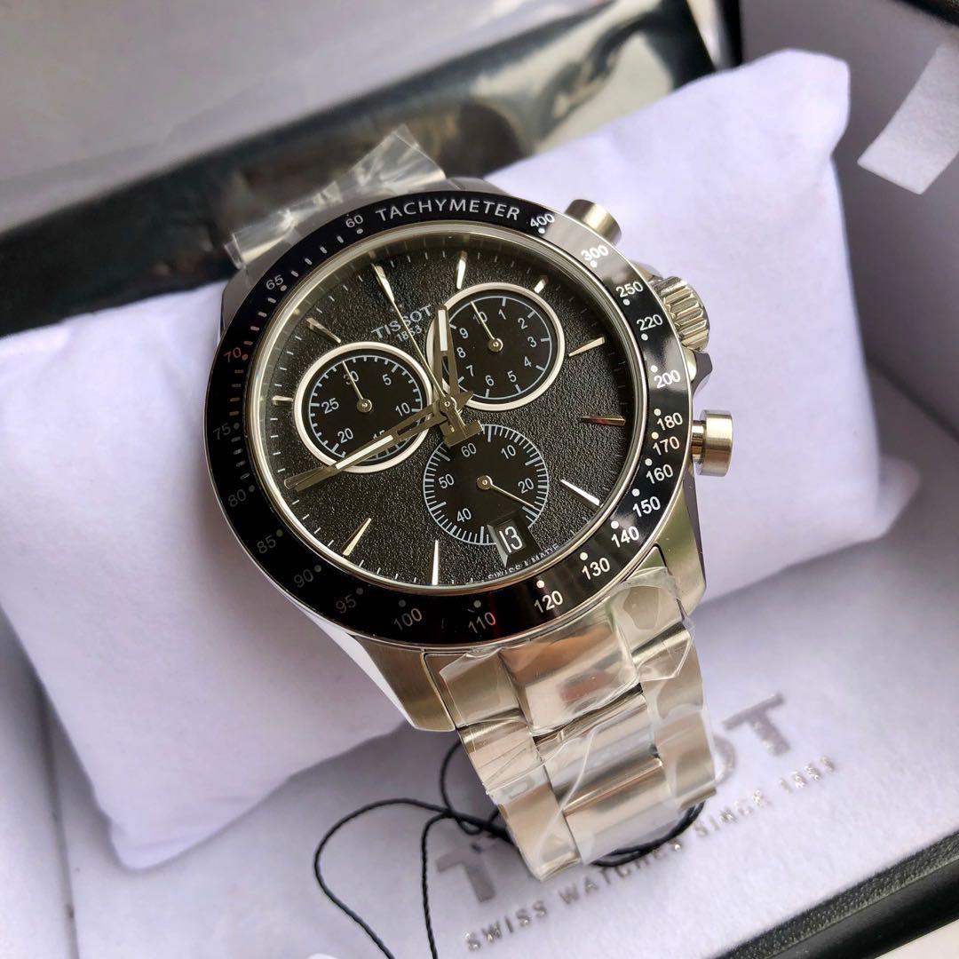 Mens tissot v8 deals chronograph watch t1064171105100