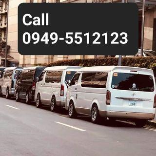 Van for rent Manila
