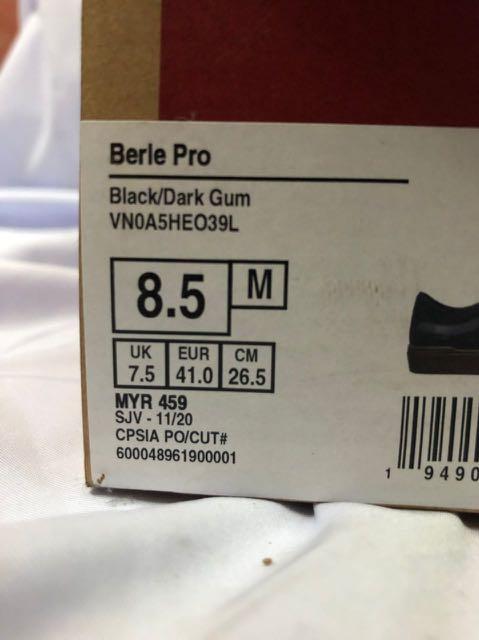 Vans Berle Pro Trainer, Men's Fashion, Footwear, Sneakers on Carousell