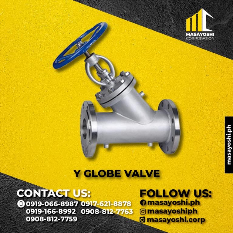 Y Globe Valves Globe Valve Valves Water Valve Water Flow Valve Y Valve, Commercial