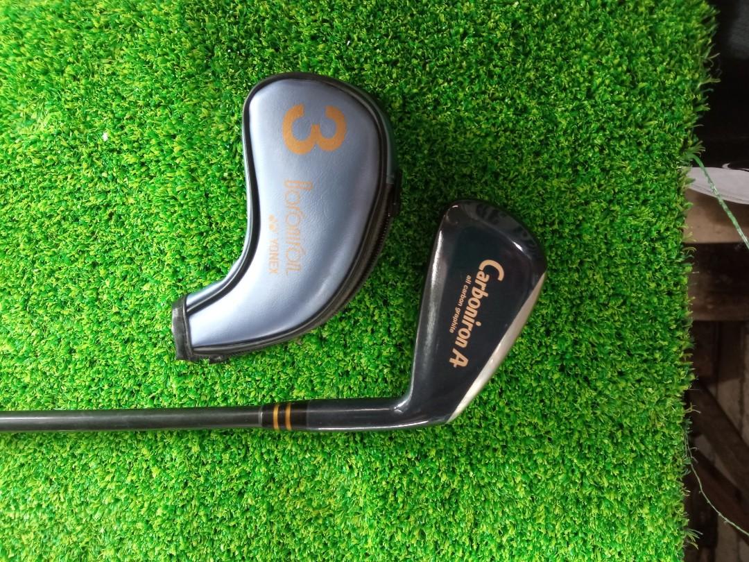 Yonex Golf Club Iron 3 Carboiron A all carbon graphite Japan Made Used