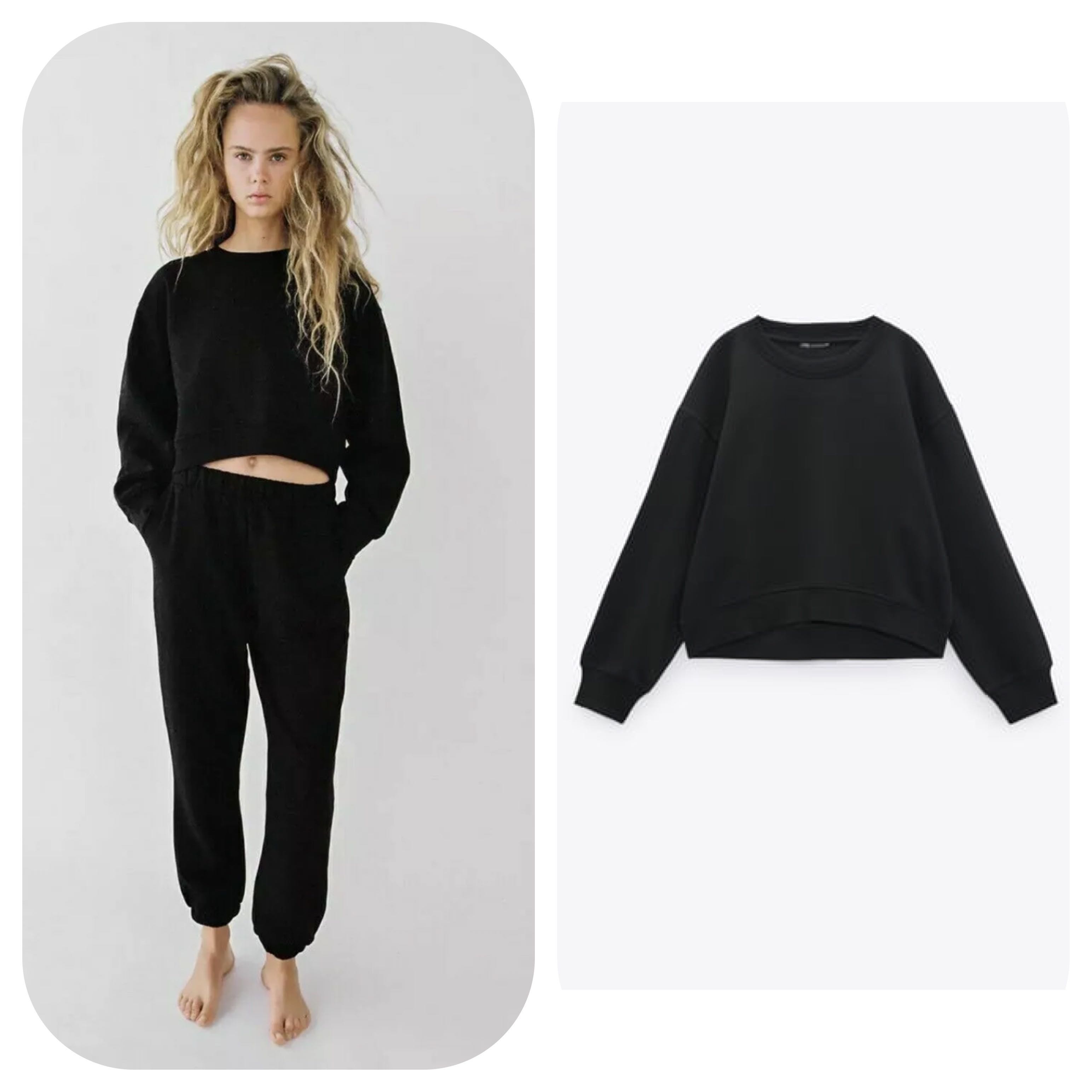 Basic sweatshirt trf Clearance