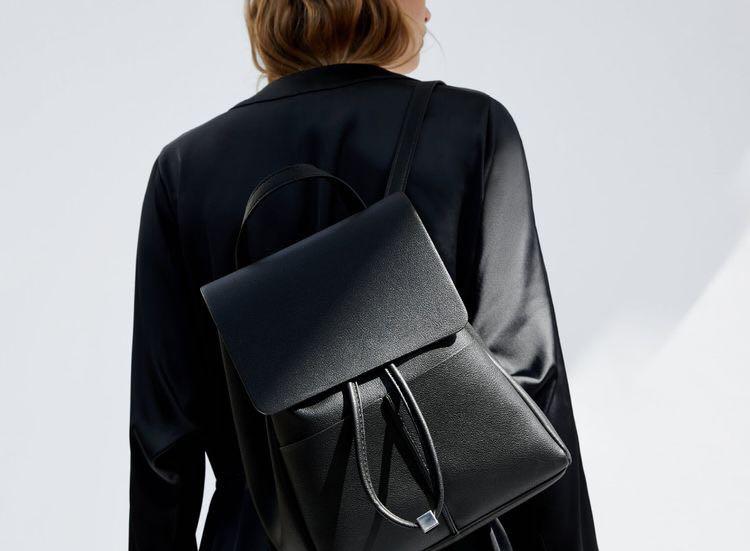 Zara Everyday Backpack Black Women s Fashion Bags Wallets