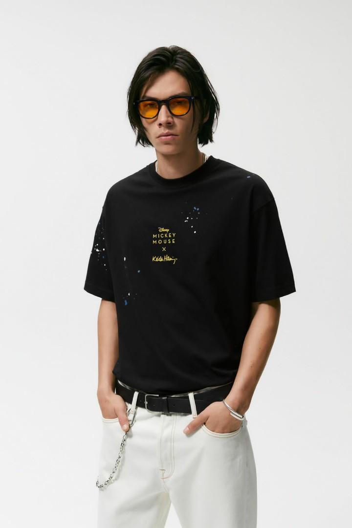ZARA mickey mouse X keith haring T 
