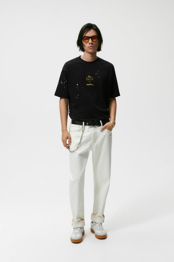 ZARA mickey mouse X keith haring T 