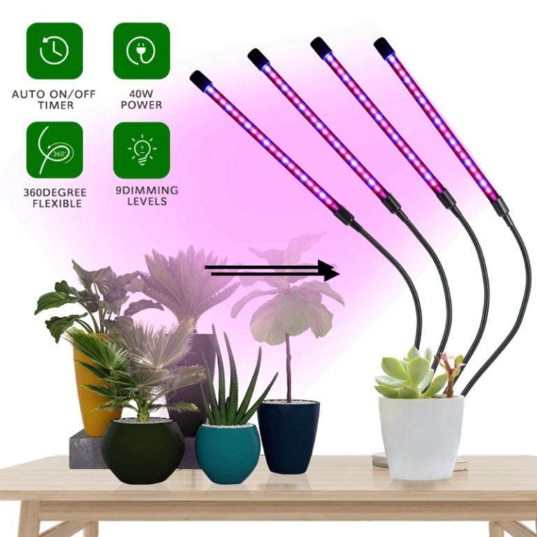 usb led grow light spectrum hydroponics Indoor desk Article bar Growth Lamp GX 