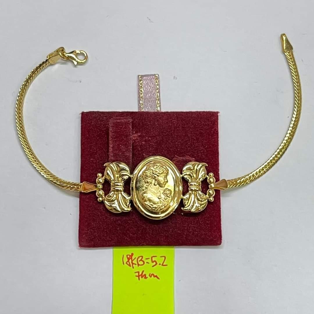 Cameo online bracelet gold