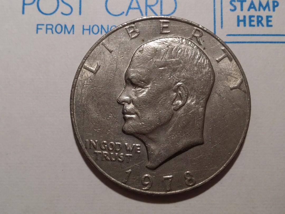 1978年美國一元硬幣, 興趣及遊戲, 收藏品及紀念品, 錢幣- Carousell